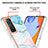 Coque Silicone Motif Fantaisie Souple Couleur Unie Etui Housse Y05B pour Xiaomi Redmi Note 11 Pro 4G Petit