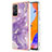 Coque Silicone Motif Fantaisie Souple Couleur Unie Etui Housse Y05B pour Xiaomi Redmi Note 11 Pro 4G Violet