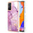 Coque Silicone Motif Fantaisie Souple Couleur Unie Etui Housse Y05B pour Xiaomi Redmi Note 11 Pro 4G Violet Clair