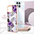 Coque Silicone Motif Fantaisie Souple Couleur Unie Etui Housse Y06B pour Huawei Honor X8 4G Petit