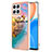 Coque Silicone Motif Fantaisie Souple Couleur Unie Etui Housse Y06B pour Huawei Honor X8 4G Petit