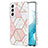 Coque Silicone Motif Fantaisie Souple Couleur Unie Etui Housse Y08B pour Samsung Galaxy S23 5G Petit