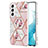 Coque Silicone Motif Fantaisie Souple Couleur Unie Etui Housse Y09B pour Samsung Galaxy S23 5G Petit