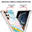 Coque Silicone Motif Fantaisie Souple Couleur Unie Etui Housse Y11B pour Samsung Galaxy S21 Ultra 5G Petit