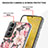Coque Silicone Motif Fantaisie Souple Couleur Unie Etui Housse Y12B pour Samsung Galaxy S21 Plus 5G Petit