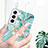 Coque Silicone Motif Fantaisie Souple Couleur Unie Etui Housse Y13B pour Samsung Galaxy S22 5G Petit