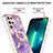 Coque Silicone Motif Fantaisie Souple Couleur Unie Etui Housse Y16B pour Samsung Galaxy S21 Ultra 5G Petit