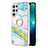 Coque Silicone Motif Fantaisie Souple Couleur Unie Etui Housse Y16B pour Samsung Galaxy S23 Ultra 5G Petit