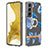 Coque Silicone Motif Fantaisie Souple Couleur Unie Etui Housse Y17B pour Samsung Galaxy S21 Plus 5G Petit