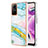 Coque Silicone Motif Fantaisie Souple Couleur Unie Etui Housse YB5 pour Xiaomi Redmi Note 12S Colorful