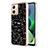 Coque Silicone Motif Fantaisie Souple Couleur Unie Etui Housse YB6 pour Motorola Moto G54 5G Petit