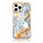 Coque Silicone Motif Fantaisie Souple Couleur Unie Etui Housse YJ1 pour Apple iPhone 13 Pro Max Gris