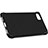Coque Silicone Souple Couleur Unie Gel pour Blackberry KEYone Noir Petit