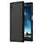 Coque Silicone Souple Couleur Unie Gel pour Sony Xperia XZs Noir Petit