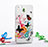 Coque Silicone Souple Papillon pour Apple iPhone 5S Vert