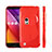 Coque Silicone Souple Transparente Vague S-Line pour Asus Zenfone Zoom ZX551ML Rouge