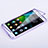 Coque Transparente Integrale Silicone Souple Portefeuille pour Huawei Honor 4C Violet