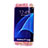 Coque Transparente Integrale Silicone Souple Portefeuille pour Samsung Galaxy S7 Edge G935F Violet