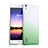 Coque Transparente Rigide Degrade pour Huawei P7 Dual SIM Vert