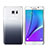 Coque Transparente Rigide Degrade pour Samsung Galaxy Note 5 N9200 N920 N920F Gris