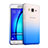 Coque Transparente Rigide Degrade pour Samsung Galaxy On5 Pro Bleu