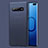 Coque Ultra Fine Mat Rigide Housse Etui Transparente pour Samsung Galaxy S10 Plus Bleu