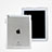 Coque Ultra Fine Mat Rigide Transparente pour Apple iPad 4 Blanc