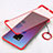 Coque Ultra Fine Plastique Rigide Etui Housse Transparente H05 pour Huawei Mate 20 Rouge