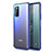 Coque Ultra Fine Plastique Rigide Etui Housse Transparente U01 pour Huawei Honor View 30 5G Bleu