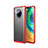 Coque Ultra Fine Plastique Rigide Etui Housse Transparente U02 pour Huawei Mate 30 5G Rouge