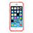 Coque Ultra Fine Silicone Mat Transparente pour Apple iPhone 5S Rouge Petit