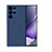 Coque Ultra Fine Silicone Souple 360 Degres Housse Etui C01 pour Samsung Galaxy S22 Ultra 5G Bleu