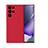 Coque Ultra Fine Silicone Souple 360 Degres Housse Etui C01 pour Samsung Galaxy S22 Ultra 5G Rouge