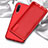 Coque Ultra Fine Silicone Souple 360 Degres Housse Etui C02 pour Samsung Galaxy A90 5G Rouge