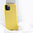 Coque Ultra Fine Silicone Souple 360 Degres Housse Etui C03 pour Apple iPhone 11 Pro Jaune