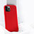 Coque Ultra Fine Silicone Souple 360 Degres Housse Etui C03 pour Apple iPhone 11 Pro Rouge