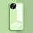 Coque Ultra Fine Silicone Souple 360 Degres Housse Etui G01 pour Apple iPhone 13 Mini Vert Armee