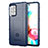 Coque Ultra Fine Silicone Souple 360 Degres Housse Etui J01S pour Samsung Galaxy A72 5G Bleu