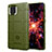 Coque Ultra Fine Silicone Souple 360 Degres Housse Etui J01S pour Samsung Galaxy Note 10 Lite Vert