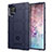 Coque Ultra Fine Silicone Souple 360 Degres Housse Etui J01S pour Samsung Galaxy Note 10 Plus 5G Bleu