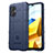 Coque Ultra Fine Silicone Souple 360 Degres Housse Etui J01S pour Xiaomi Poco M4 5G Bleu