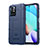 Coque Ultra Fine Silicone Souple 360 Degres Housse Etui J01S pour Xiaomi Redmi 10 Prime Bleu