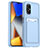 Coque Ultra Fine Silicone Souple 360 Degres Housse Etui J02S pour Xiaomi Poco M5 4G Bleu