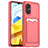 Coque Ultra Fine Silicone Souple 360 Degres Housse Etui J02S pour Xiaomi Redmi Note 11R 5G Rouge