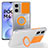 Coque Ultra Fine Silicone Souple 360 Degres Housse Etui MJ1 pour Xiaomi Poco M4 5G Orange