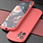 Coque Ultra Fine Silicone Souple 360 Degres Housse Etui N01 pour Apple iPhone 12 Pro Rouge
