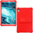 Coque Ultra Fine Silicone Souple 360 Degres Housse Etui pour Huawei MediaPad M6 8.4 Rouge
