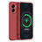 Coque Ultra Fine Silicone Souple 360 Degres Housse Etui pour Oppo A56S 5G Rouge