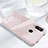 Coque Ultra Fine Silicone Souple 360 Degres Housse Etui pour Samsung Galaxy A60 Or Rose