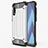 Coque Ultra Fine Silicone Souple 360 Degres Housse Etui S02 pour Samsung Galaxy A70 Argent
